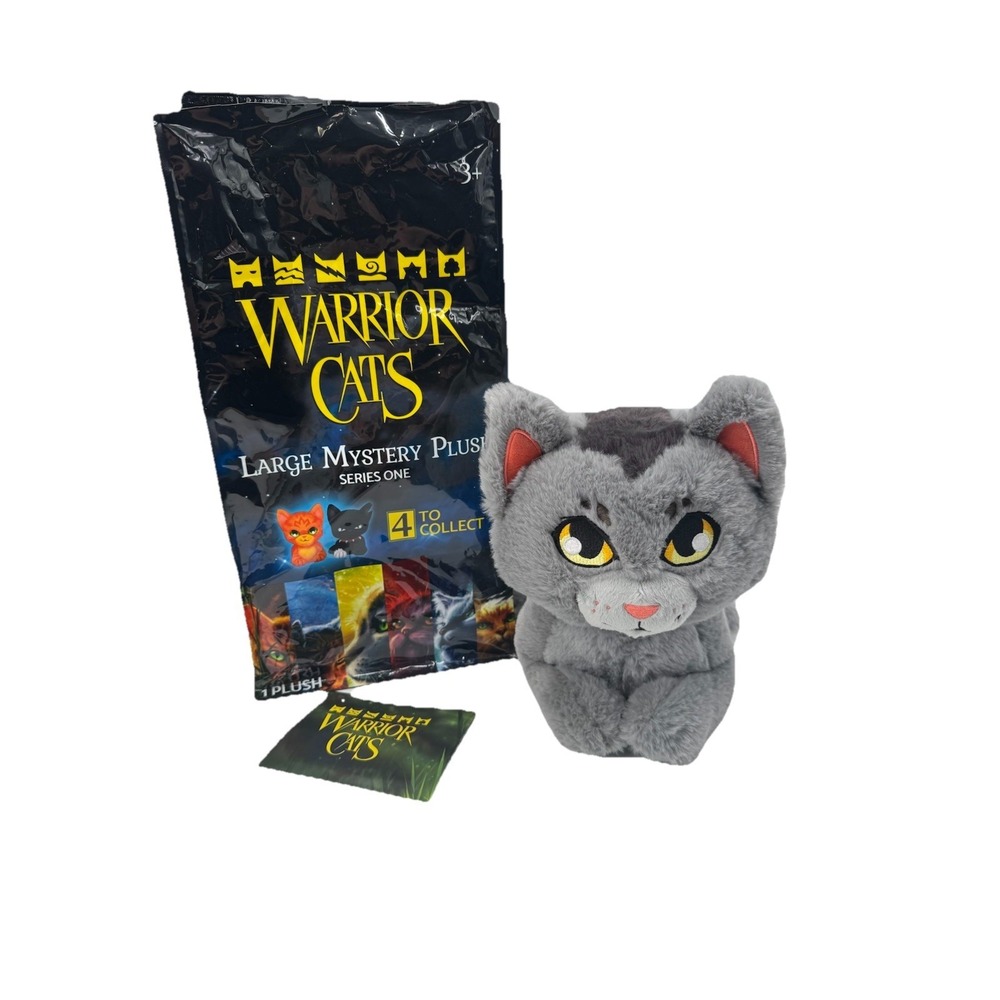 Graystripe - Warrior Cats 11" Mystery Plush - Open Bag - NEW Condition
